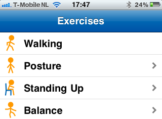 Dagelijkse oefeningen en bewegingsadviezen voor Parkinson patiënten