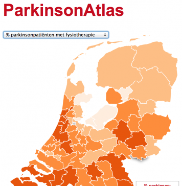 ParkinsonAtlas maakt regionale verschillen in zorg zichtbaar