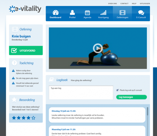 E-Vitality en Mijn Fysio Online worden één organisatie screenshot