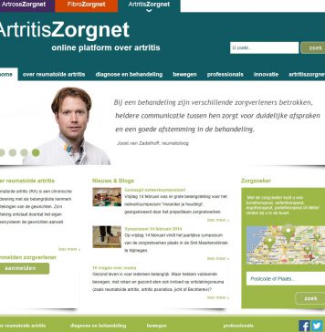 Online platform voor patiënt met artritis
