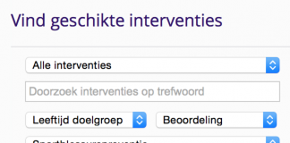 Database met erkende interventies voor sporten en bewegen in de buurt