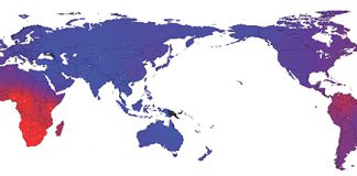 Donker kind heeft sterkere botten