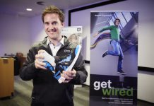 EXO-L de innovatieve enkelband voor sporters DE BEELDREDAKTIE / PHIL NIJHUIS T.B.V. KVK / SYNTENS RIJSWIJK D.D. 13.10.2015 HALVE FINALE SHELL LIVEWIRE AWARD 2015