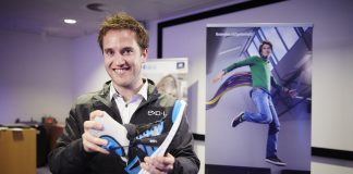 EXO-L de innovatieve enkelband voor sporters DE BEELDREDAKTIE / PHIL NIJHUIS T.B.V. KVK / SYNTENS RIJSWIJK D.D. 13.10.2015 HALVE FINALE SHELL LIVEWIRE AWARD 2015