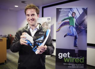 EXO-L de innovatieve enkelband voor sporters DE BEELDREDAKTIE / PHIL NIJHUIS T.B.V. KVK / SYNTENS RIJSWIJK D.D. 13.10.2015 HALVE FINALE SHELL LIVEWIRE AWARD 2015