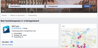 Is jullie praktijk aanwezig op Facebook?