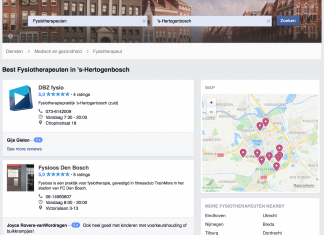 Is jullie praktijk aanwezig op Facebook?