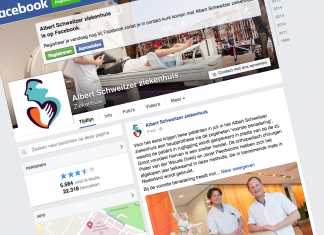 1 op 5 Nederlanders volgt zorginstelling op social media