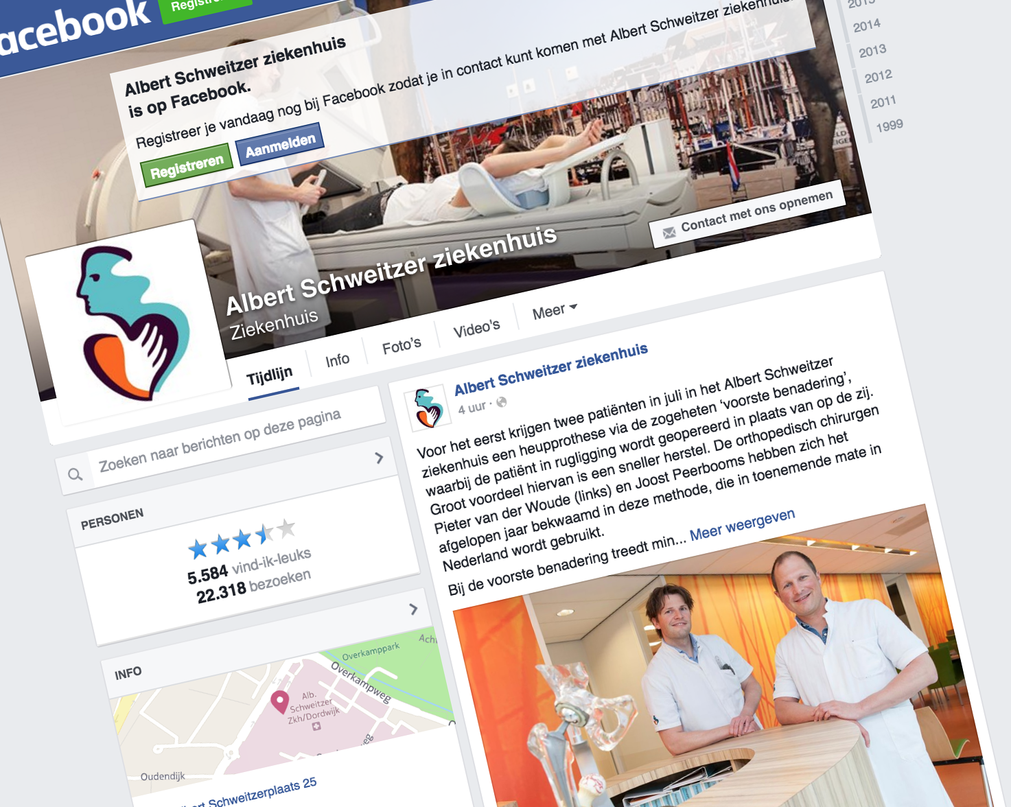 Albert ZH Facebookpagina