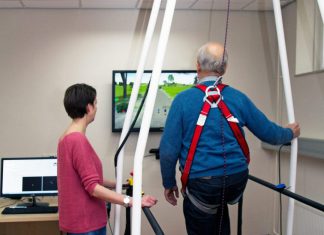 Virtual reality zinvolle toevoeging valpreventie VR-valpreventie © Radboud UMC