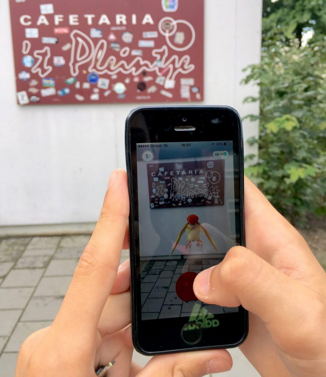 Pokémon Go bij de meest gefotografeerde cafetaria in Nederland