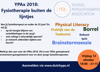 YPAx 2018: Fysiotherapie buiten de lijntjes