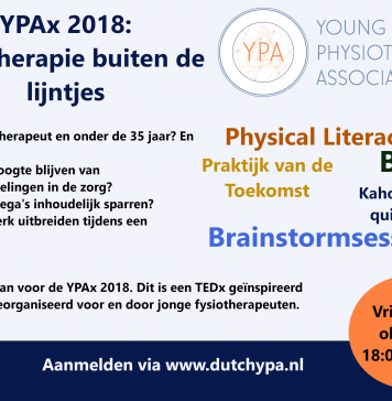 YPAx 2018: Fysiotherapie buiten de lijntjes