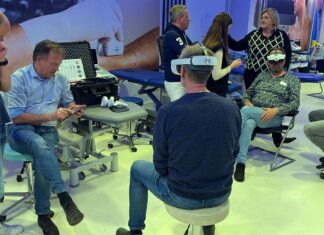 Gebruik van VR-technologie levert fysiotherapeut én patiënt volop voordelen op Workshop Corpus VR bij Enraf-Nonius 2023-05-12 om 15.59.15