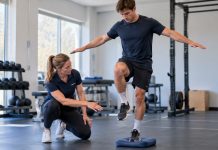 Proprioceptieve training vermindert enkelblessures bij sporters met 34 procent